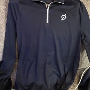 Peloton 1/4 zip navy active wear